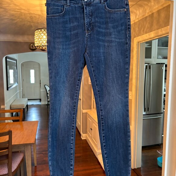 NWOT Anthropology Pilcro High Rise Denim Skinny Jeans. Size 29 - Picture 2 of 11